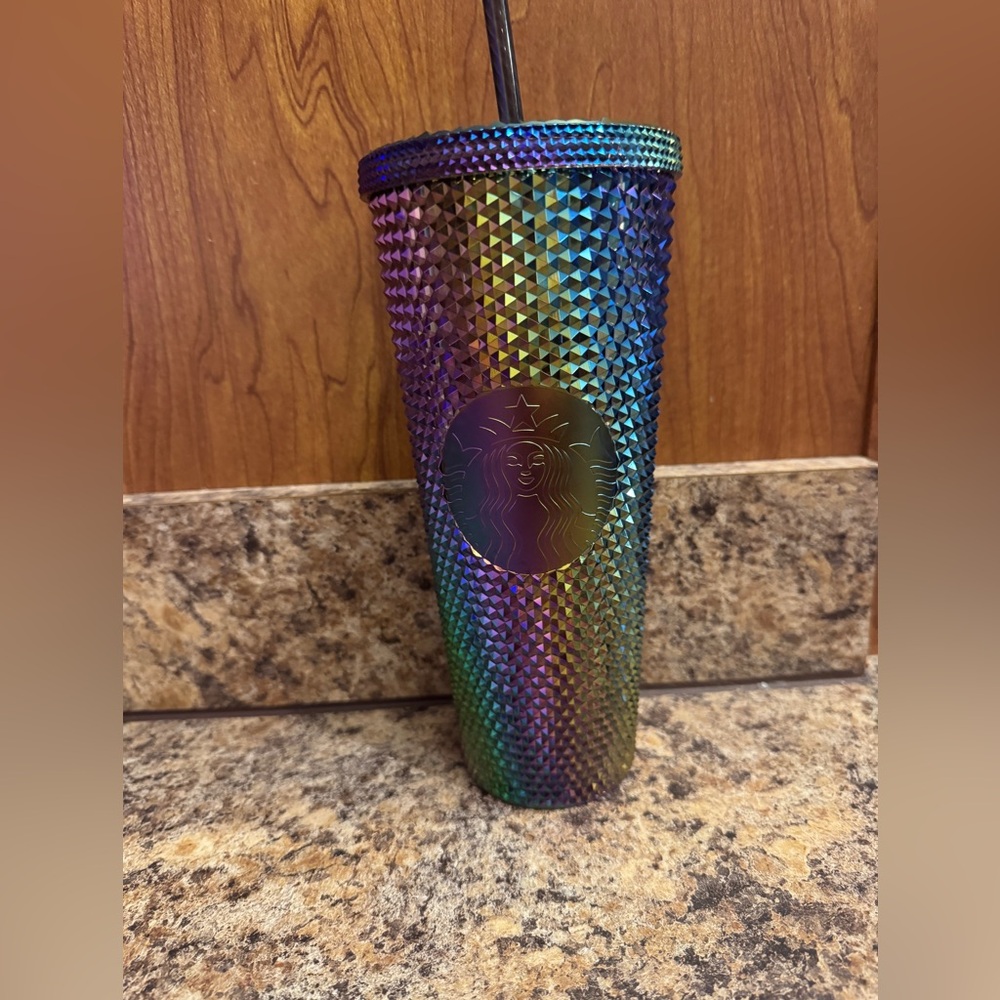 Starbucks Rainbow Iridescent Studded Tumbler